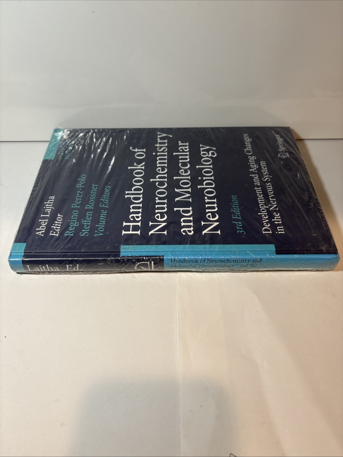 Handbook of Neurochemistry and Molecular Neurobiology: Development and Aging