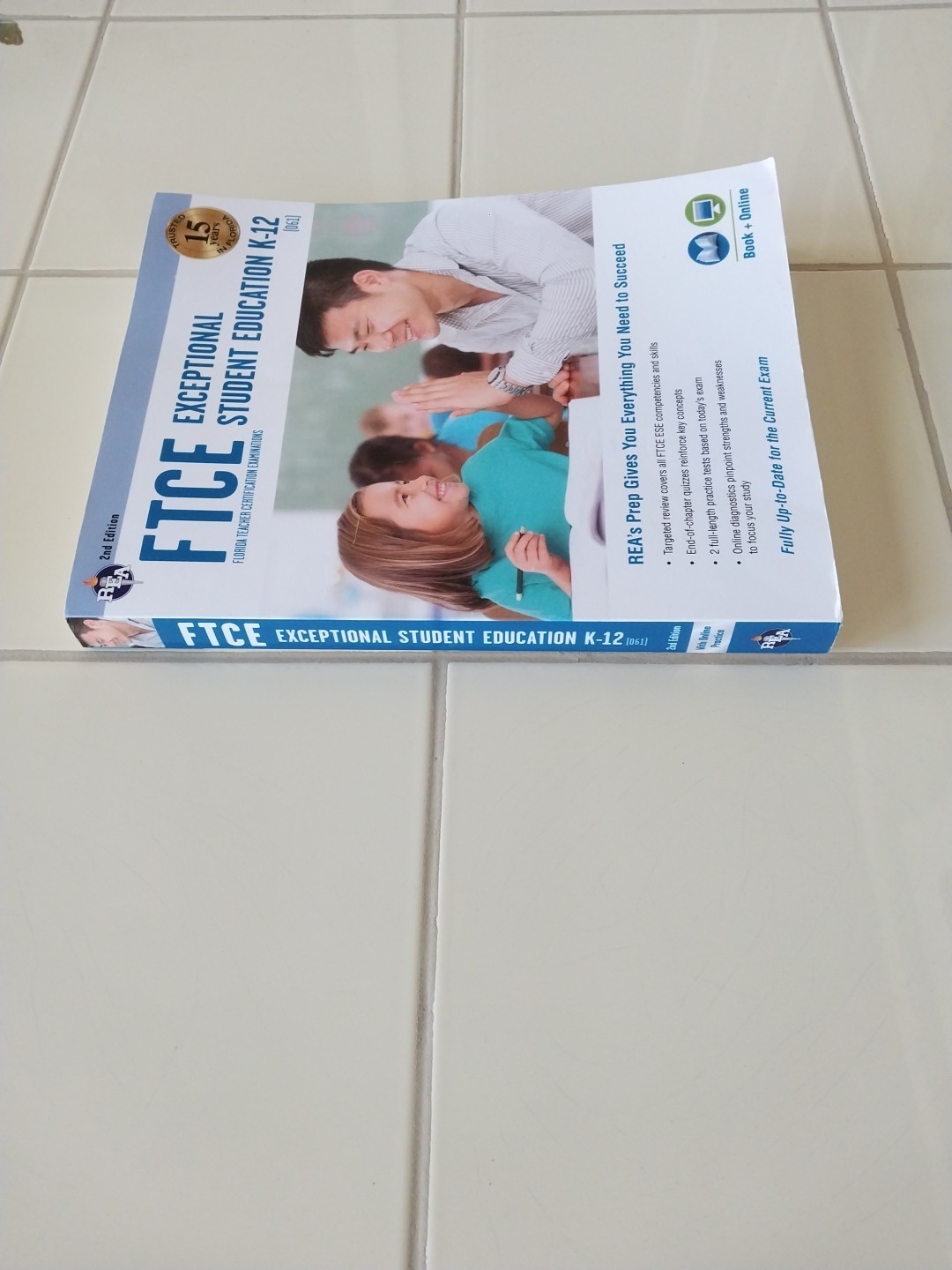 FTCE Exceptional Student Education K-12 061 Test Prep 2nd Ed 2021 Good