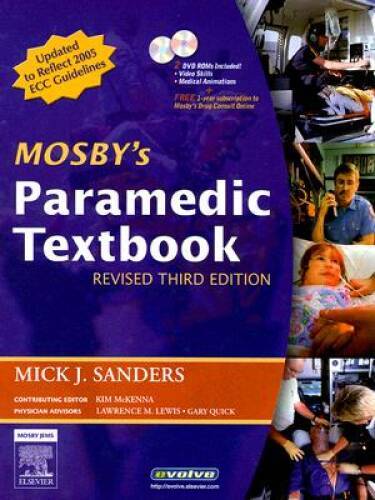 Mosby’s Paramedic Textbook – Revised Reprint, 3e – Hardcover – GOOD