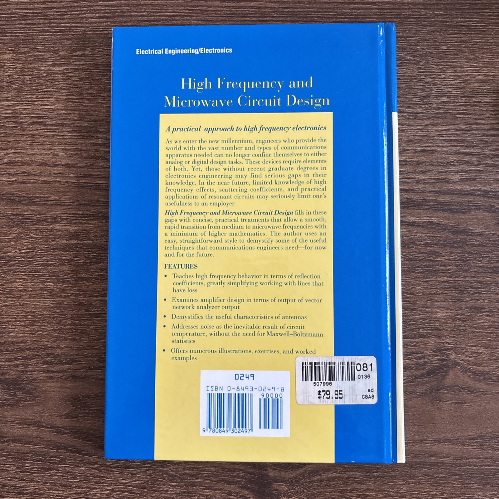 High Frequency and Microwave Circuit Design by Greg Nelson (1999, Hardcover)