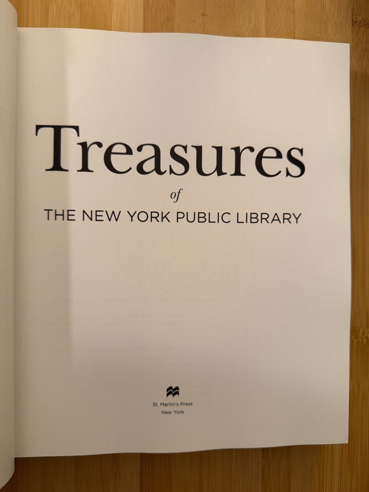 TREASURES of the New York Public Library (2021) FIRST EDITION Hardcover Book