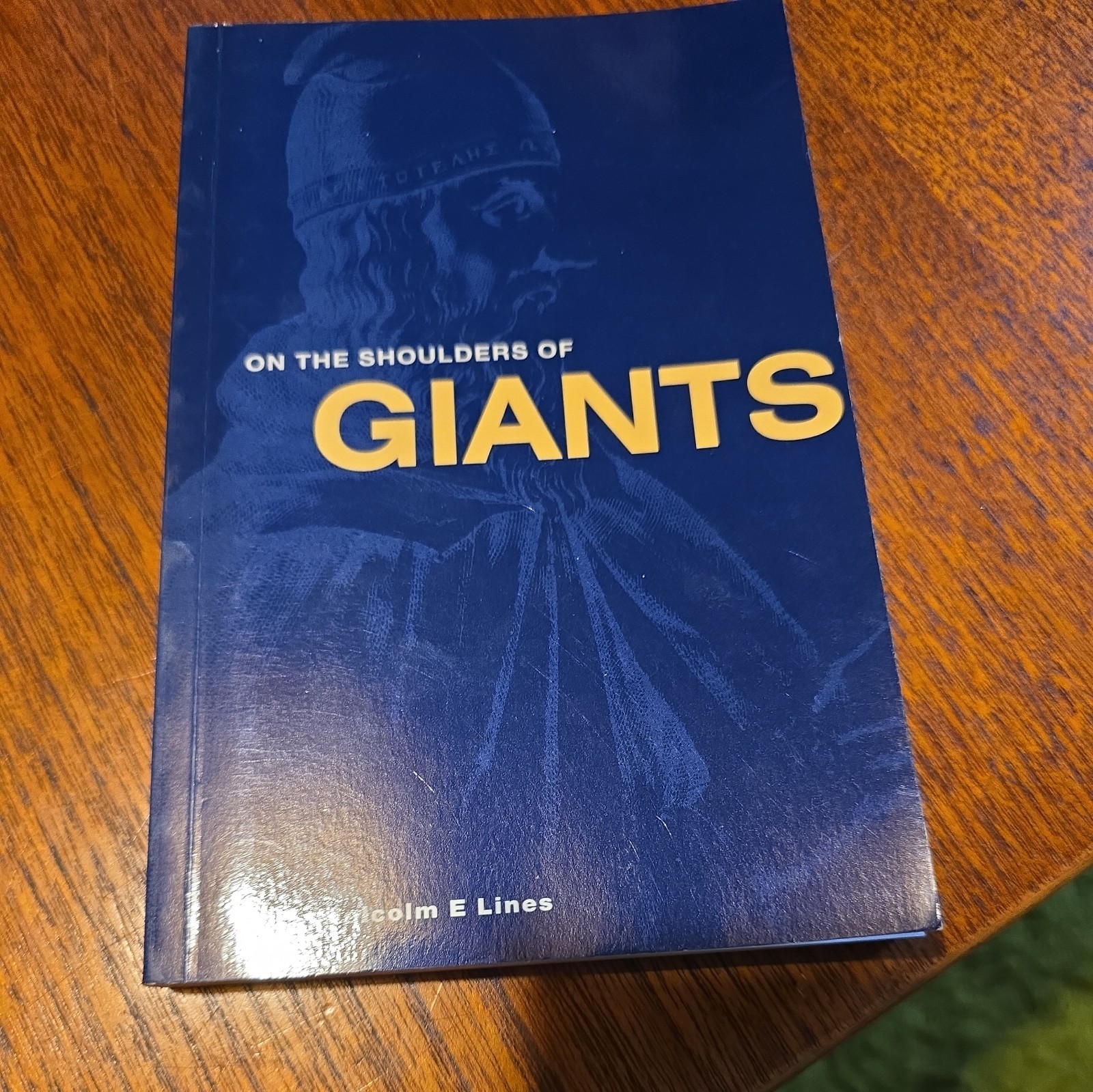 On the Shoulders of Giants by Lines M. Lines M E (1994, Uk-B Format Paperback)