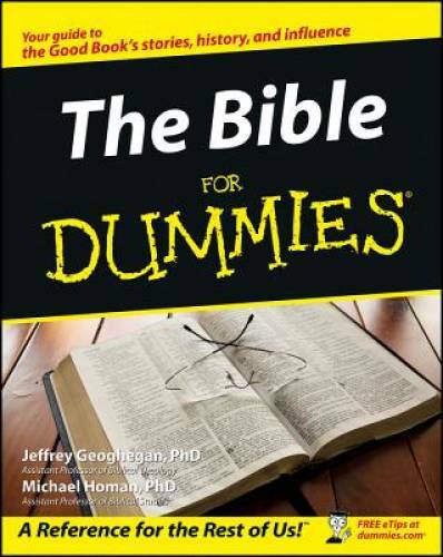 The Bible For Dummies – Paperback By Geoghegan, Jeffrey – GOOD