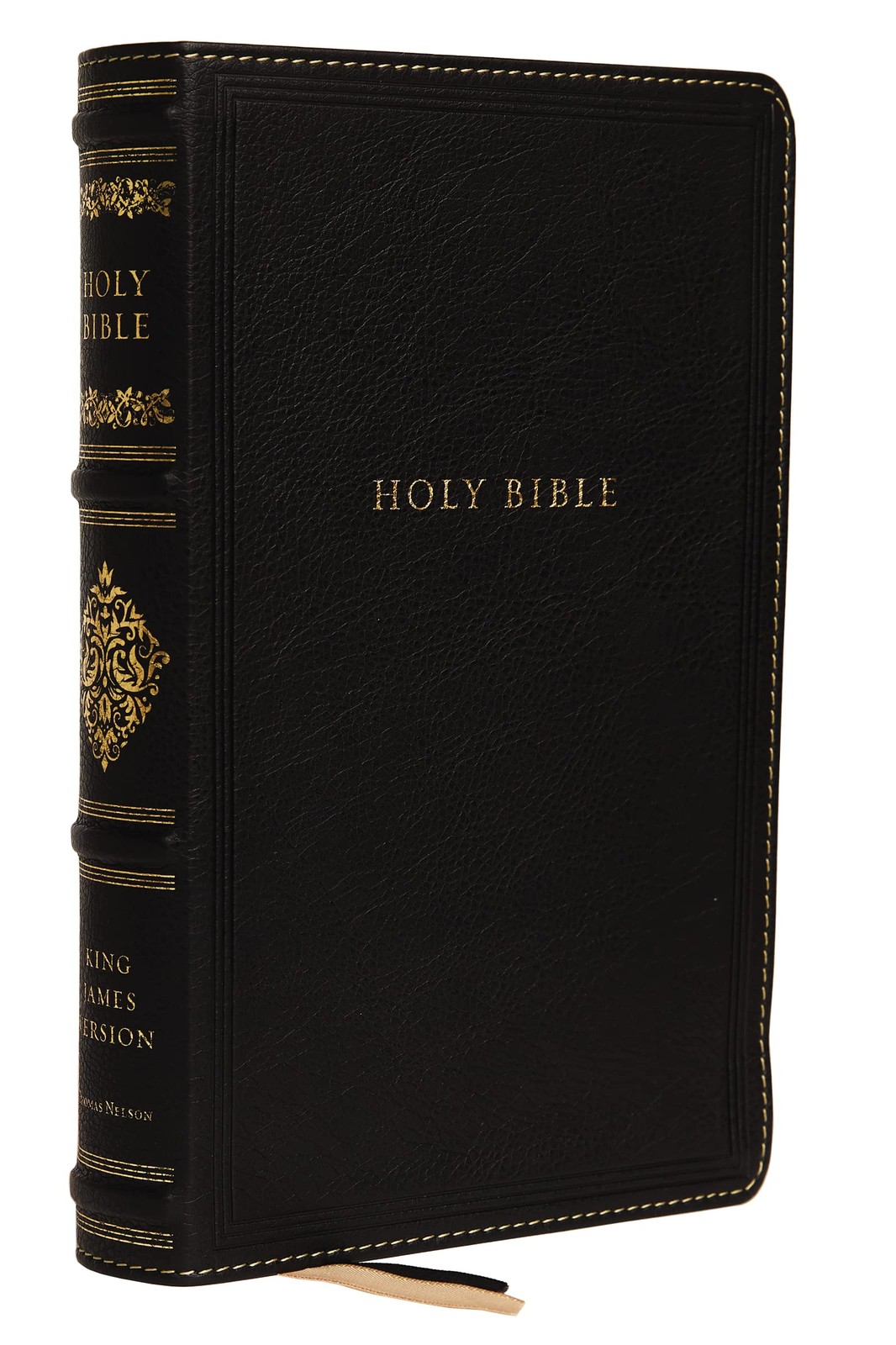 KJV, Personal Size Reference Bible, Sovereign Collection, Genuine Leather, B…