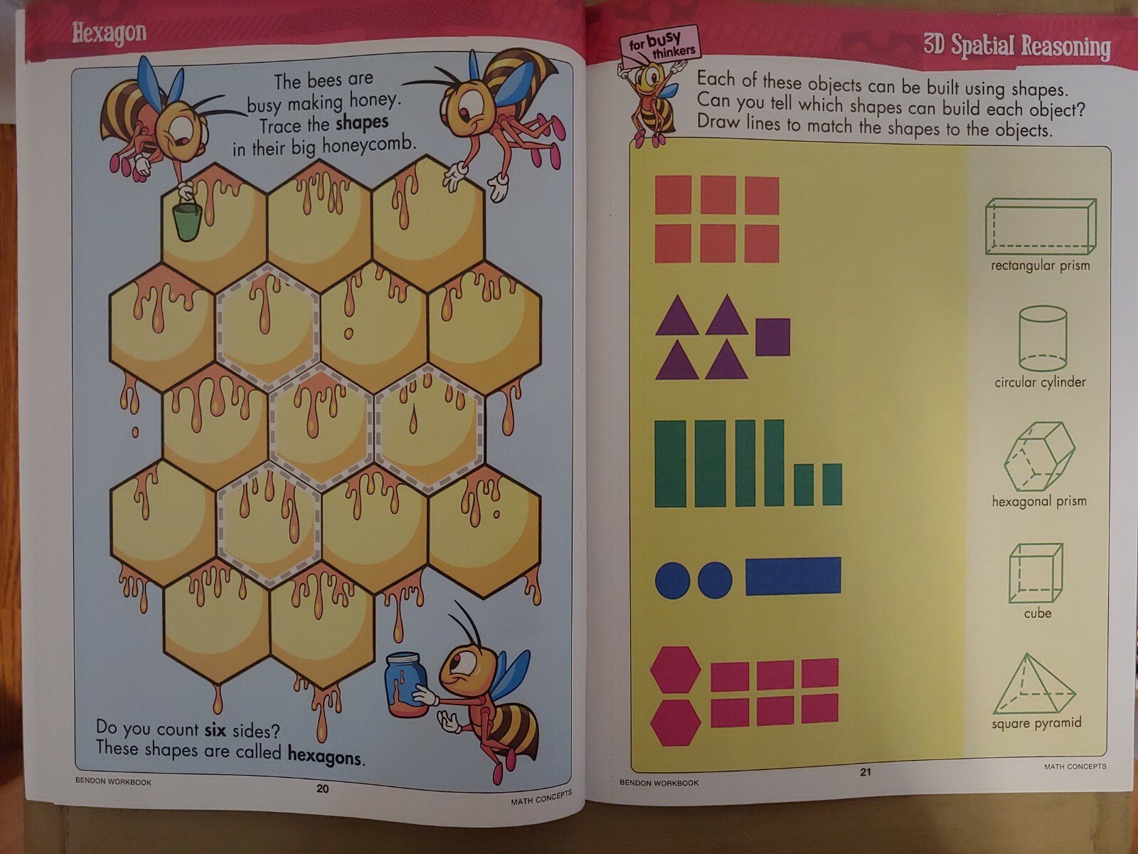 School Supplies: “Math Concepts Discovery Workbook” ~ PreK-K ~ 32 Pages  NEW