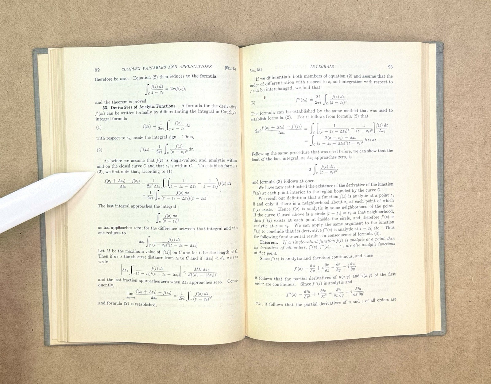 Vintage 1948 Complex Variables & Applications 1st Edition by Churchill HC