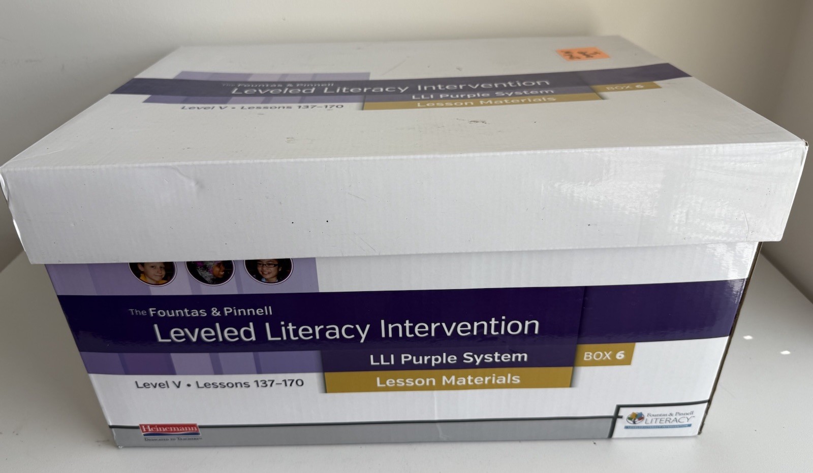 Heinemann Fountas & Pinnell LLI Purple Box 6 Level V Lessons 137-170 Kit