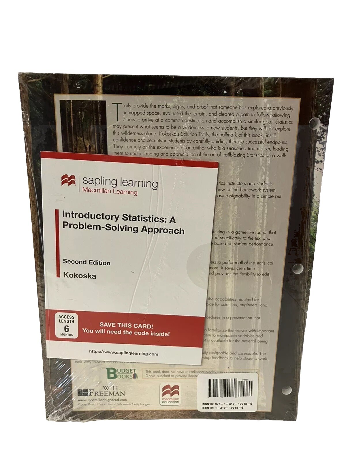 Introductory Statistics A Problem Solving Approach Stephen Kokoska NEW SEALED