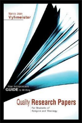 Quality Research Papers – paperback, Nancy Jean Vyhmeister, 9780310239451