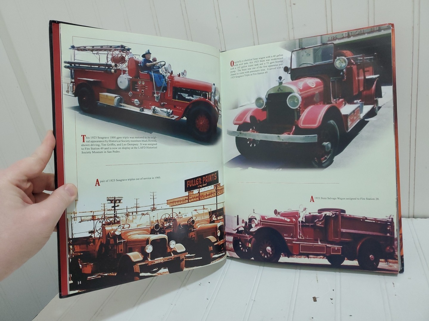 2012 Book HORSES TO HORSEPOWER by Cox & Jaeger Photo History LA Fire Dept LAFD