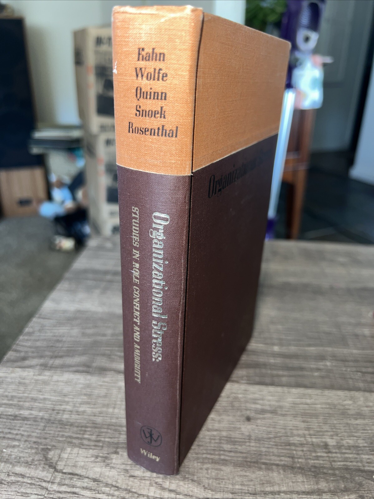Organizational Stress Studies In Role Conflict & Ambiguity /John Wiley & Sons/b5
