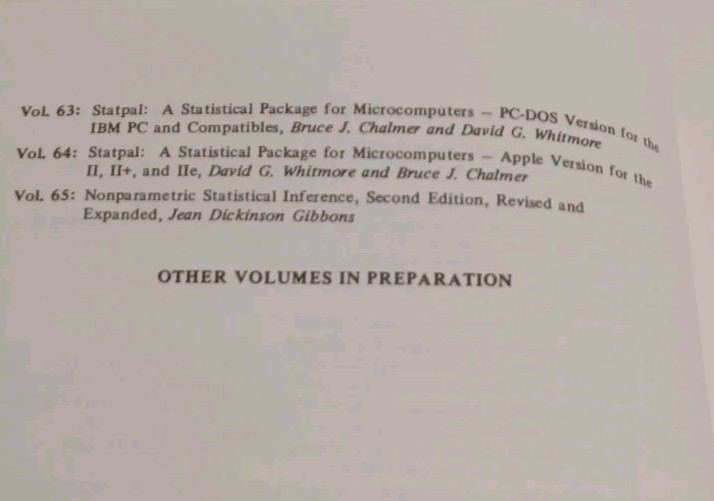 Nonparametric Statistical Inference Second Edition by Gibbons – Hardcover