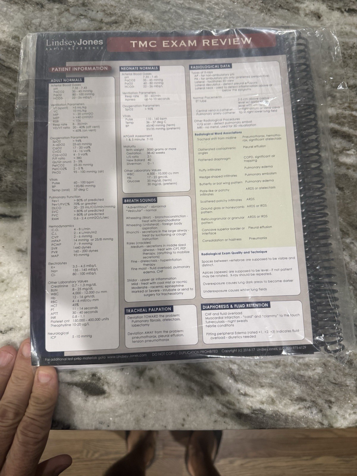 Lindsey Jones Respiratory Study Guide First Edition 2024