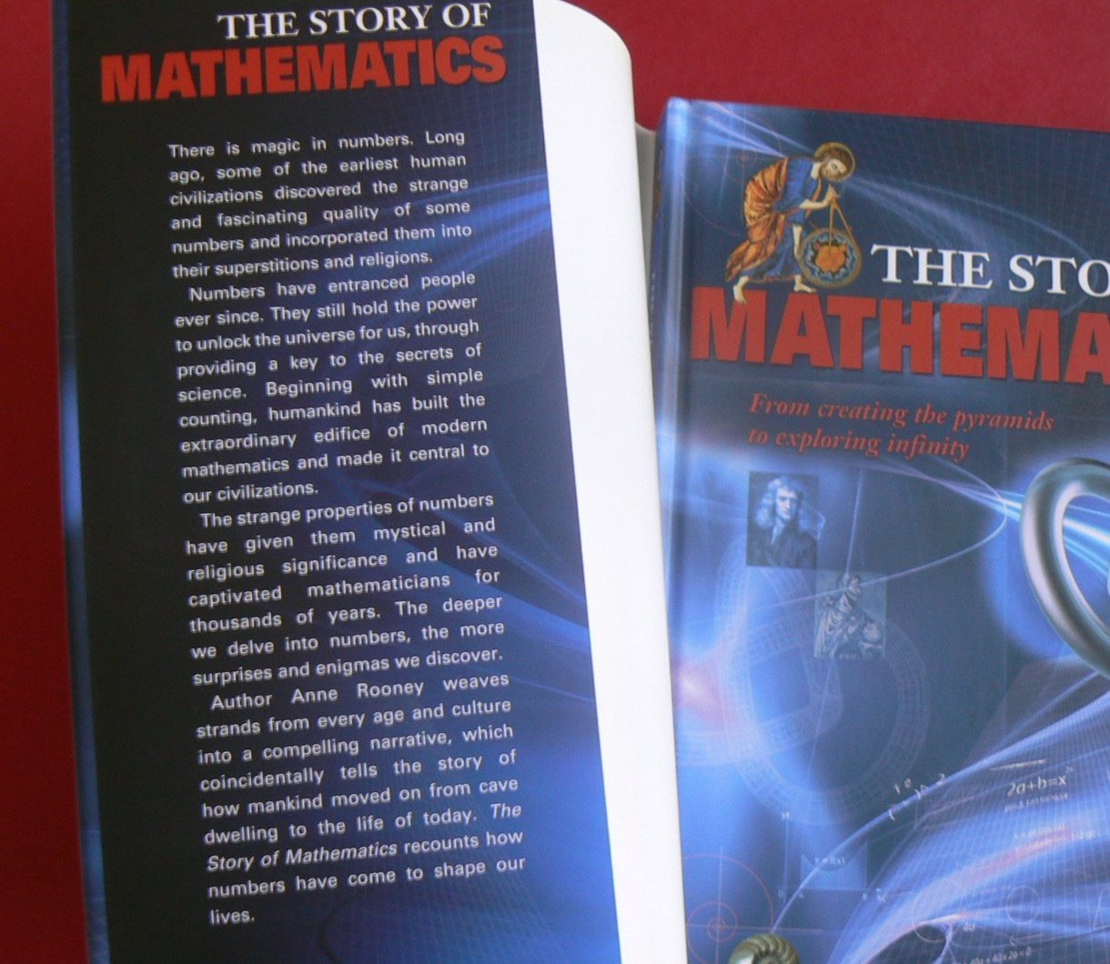 The Story of Mathematics, Anne Rooney, Arcturus HC/DJ NEW 208-pages,Math, GREAT!