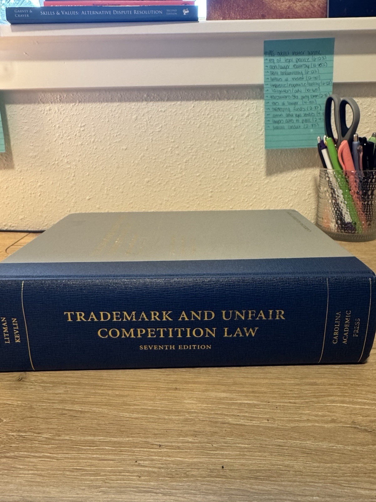 Carolina Academic Press Trademark & Unfair Competition Law 7th Ed Hardcover