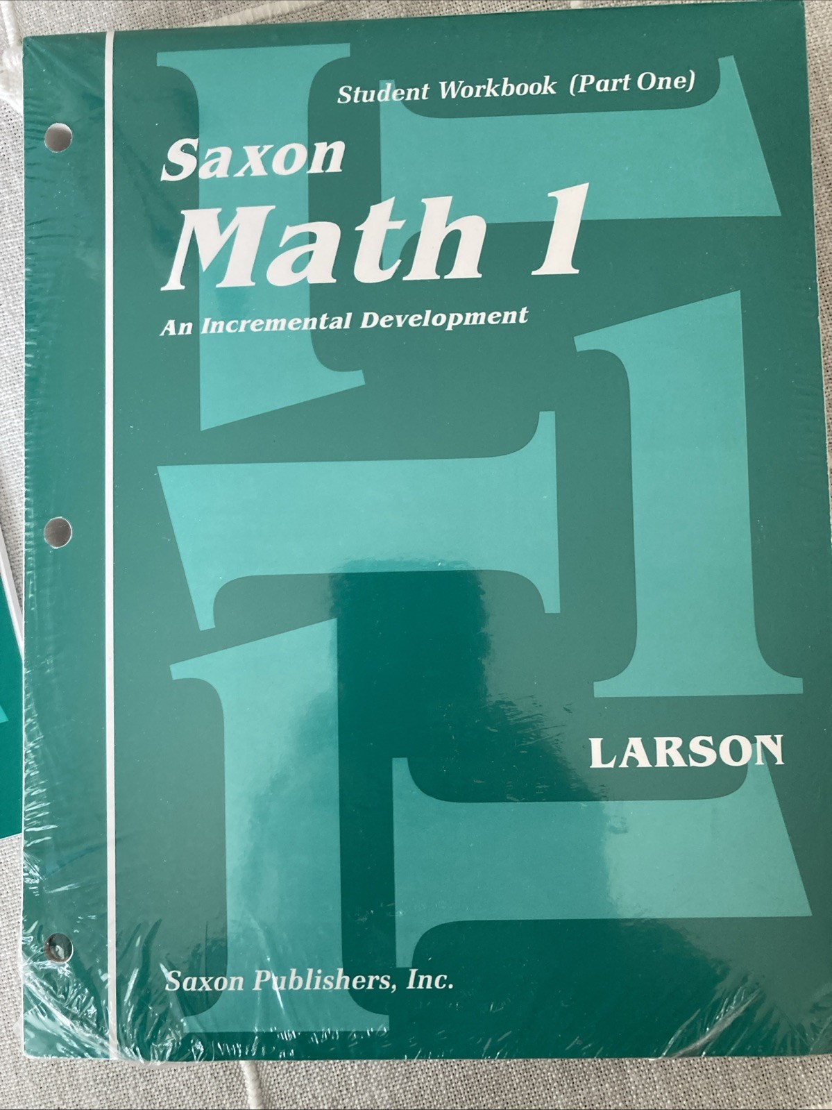 NEW SAXON MATH 1 Homeschool Complete HOME STUDY CURRICULUM KIT 1st Grade