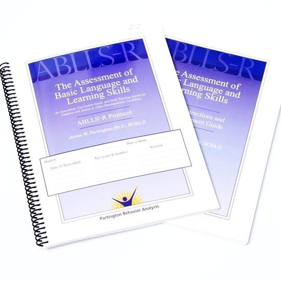 ABLLS-R: Assessment of Basic Language & Learning Skills NEW