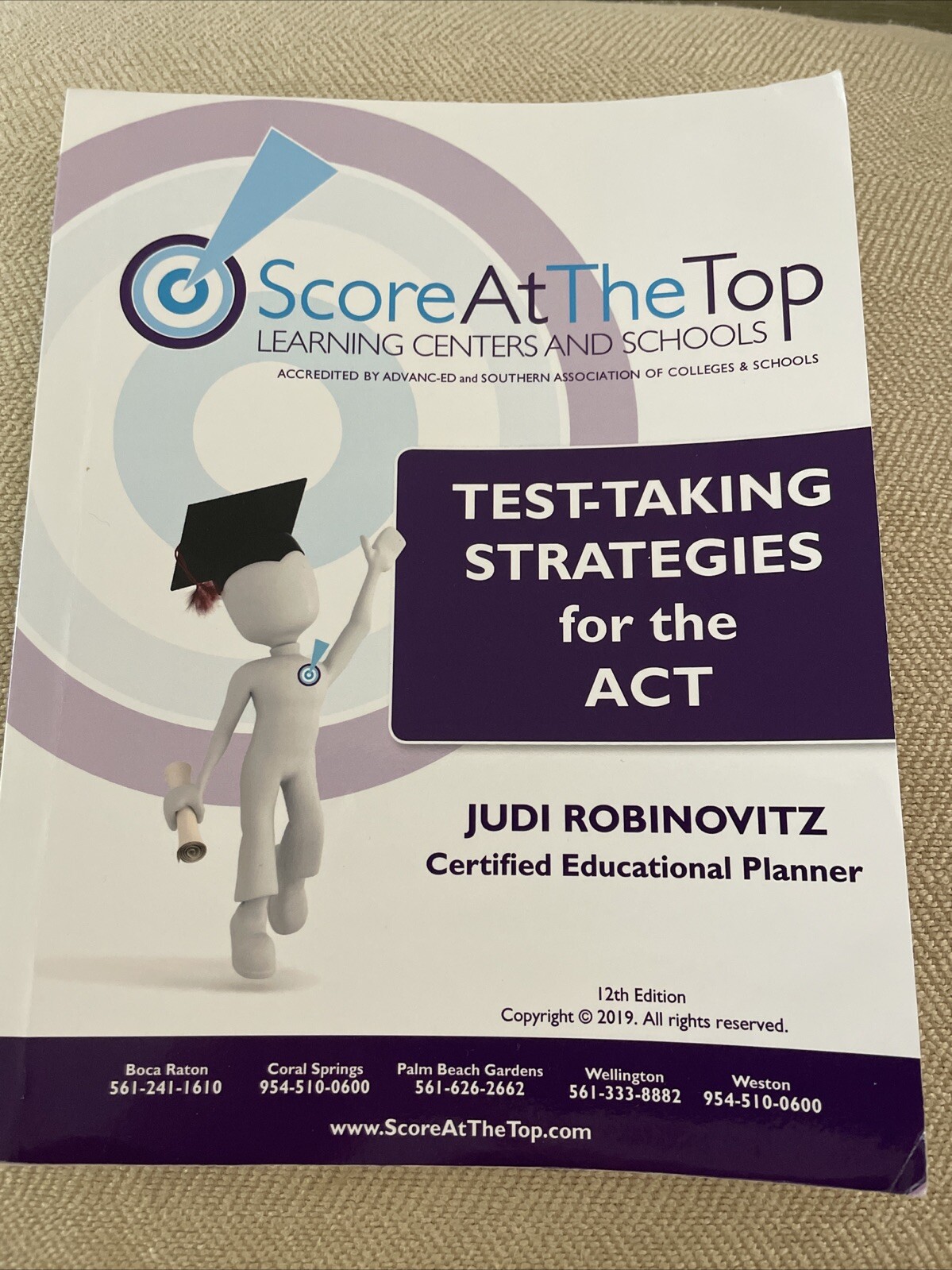ACT Test Taking Strategies Book 12th Edition