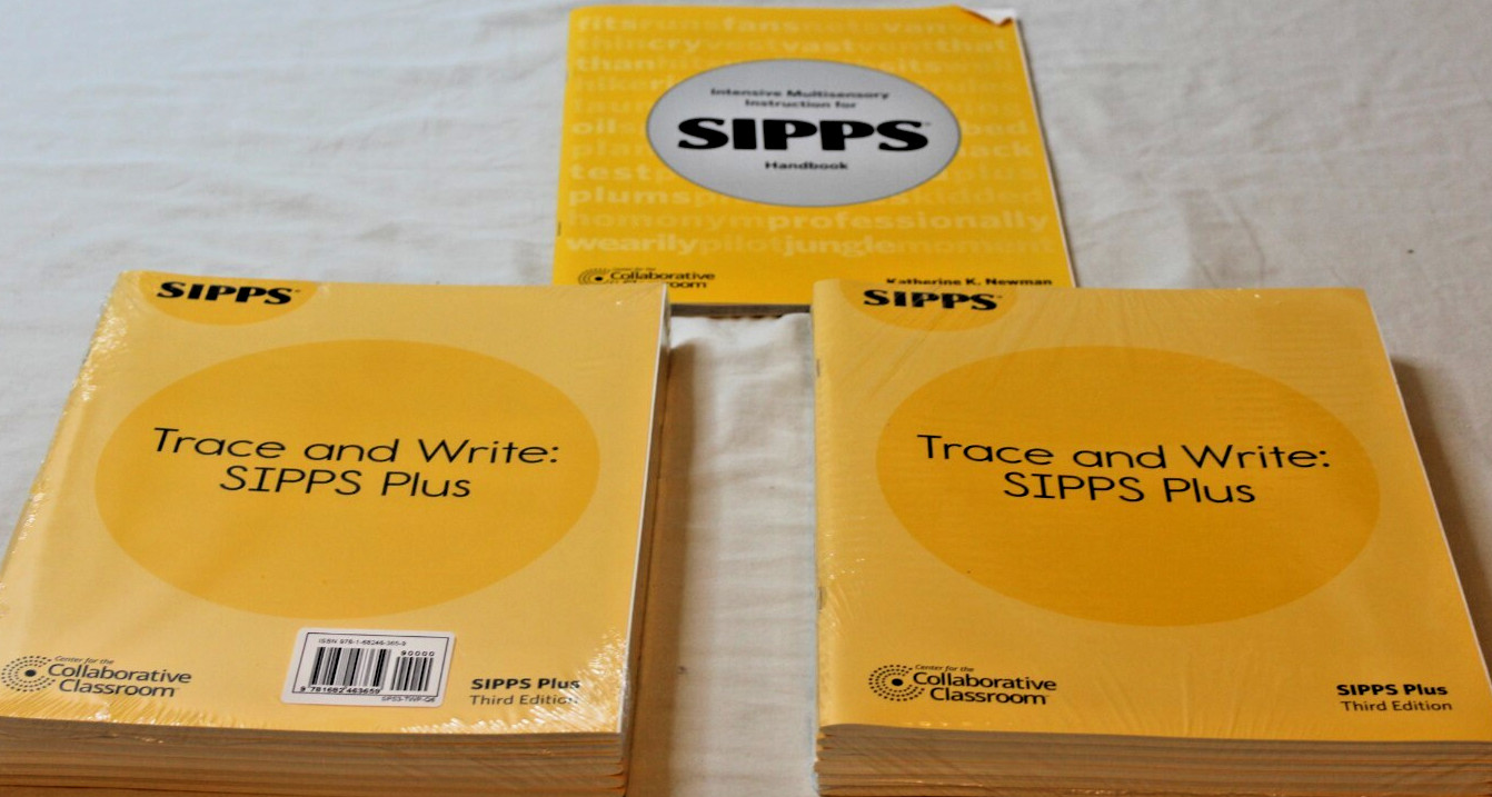 SIPPS Plus 3rd Edition Intensive Multisensory Instruction SIPPS Class Set New