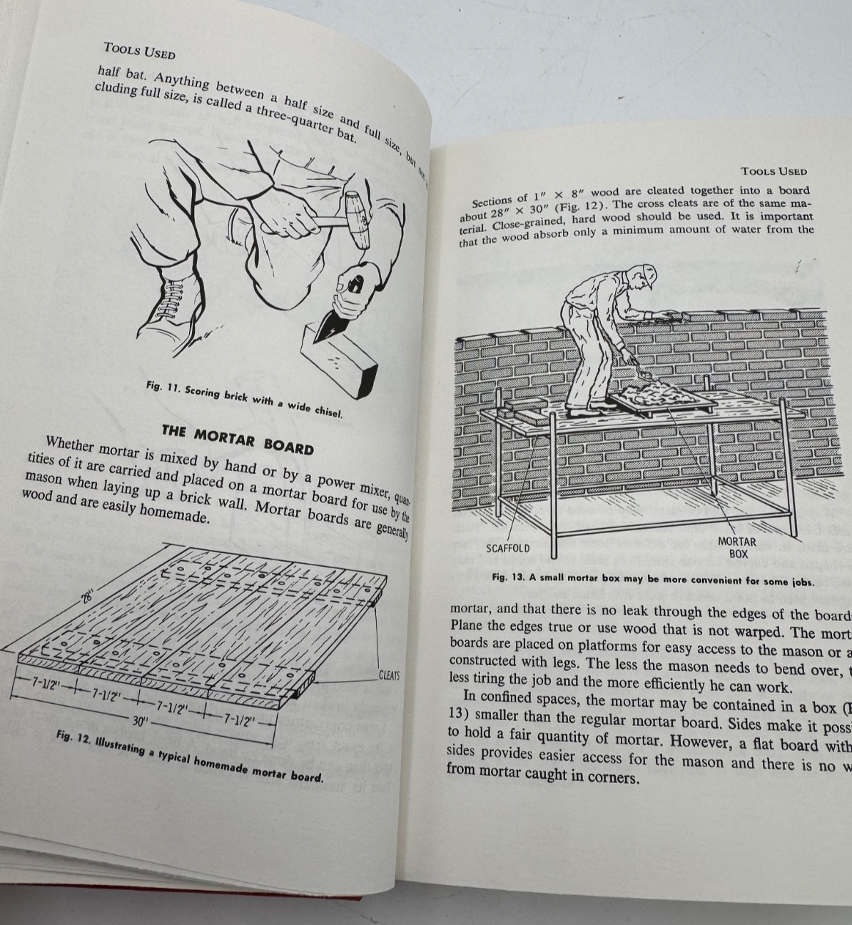 AUDEL MASONS AND BUILDERS LIBRARY FIRST EDITION LOUIS M. DEZETTEL HARDBACK BOOK