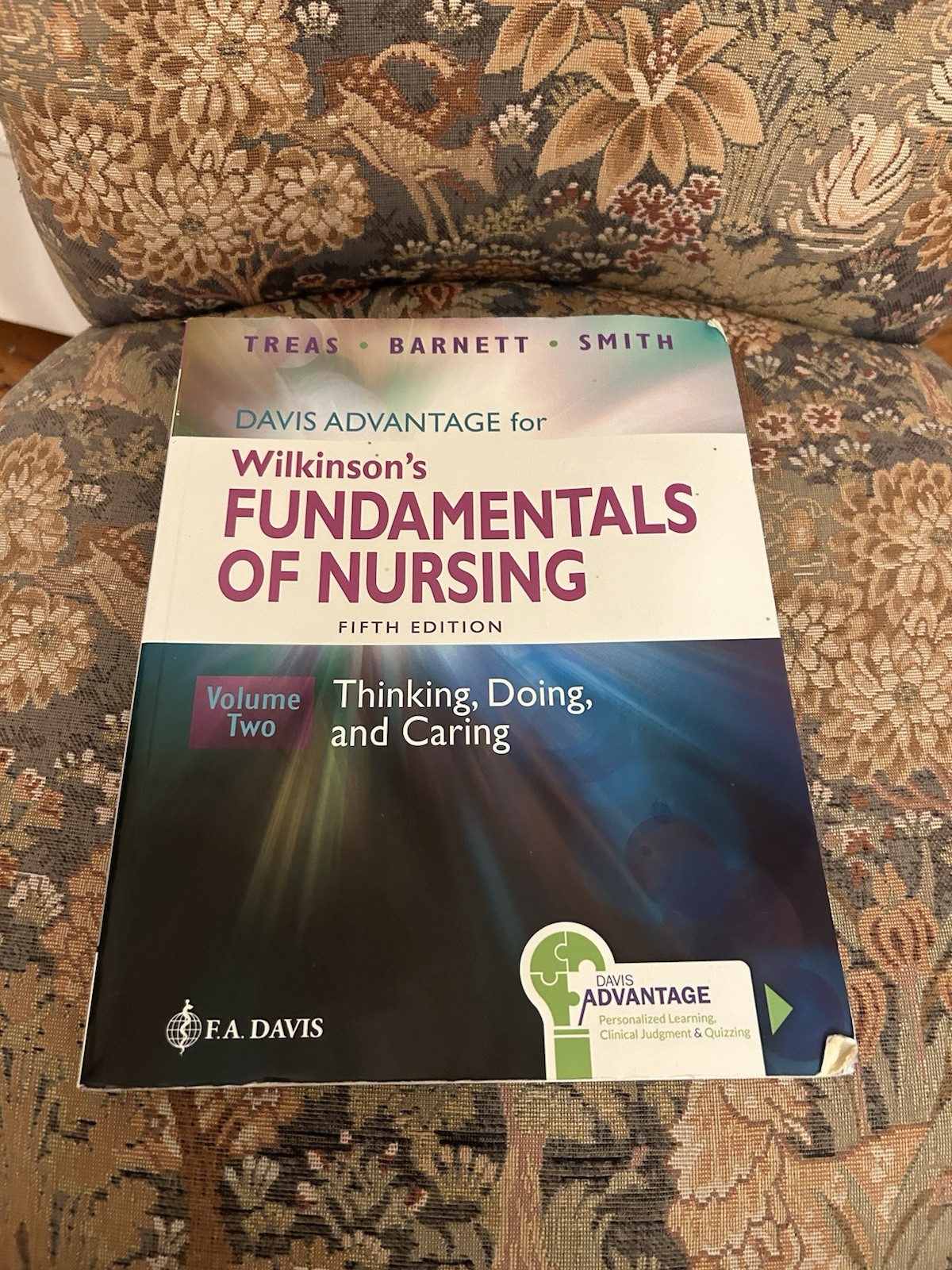 Davis Advantage for Wilkinson’s Fundamentals – Paperback, by Treas PhD RN – Good