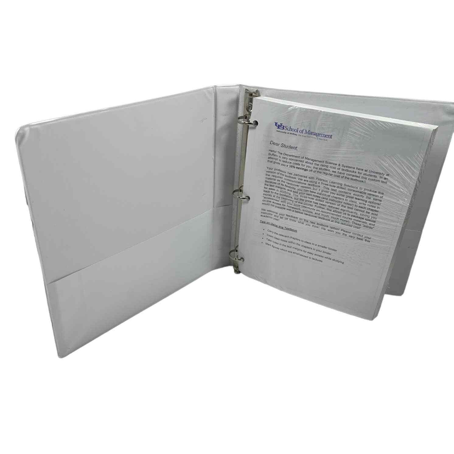 Business Statistics Volume 2 Robert A. Donnelly Jr. Loose-Leaf Binder New Sealed