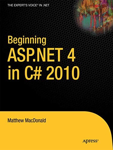 Beginning ASPNET 4 in C 2010 – GOOD