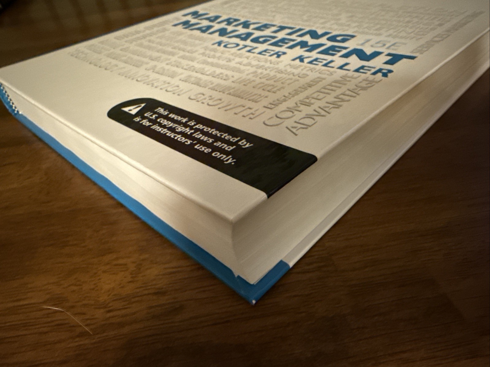 Marketing Management 15th Edition 15e Instructor’s Copy – VERY GOOD