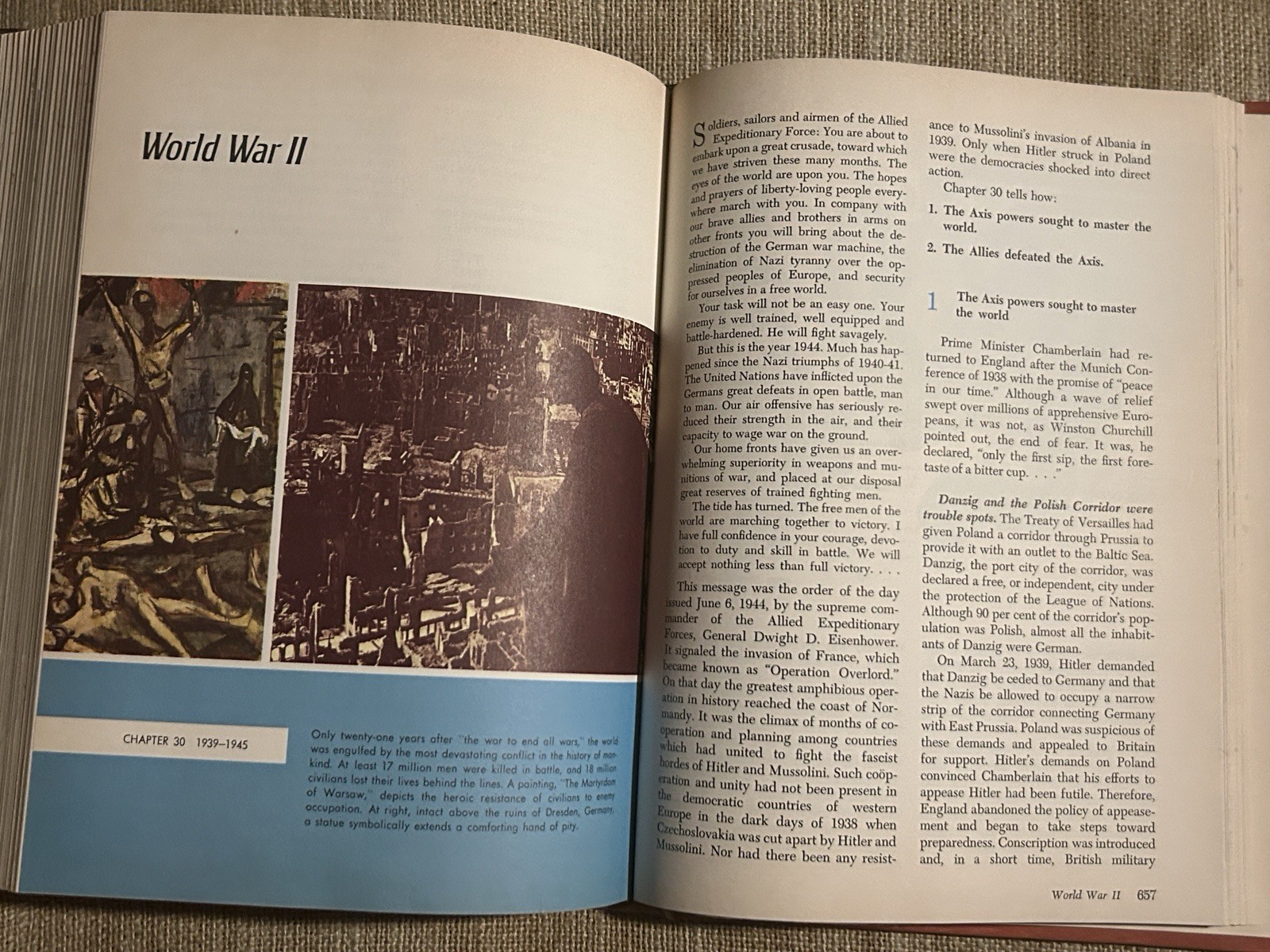 Vintage World History Textbook ‘Living World History 5th Edition’ 1982 HC