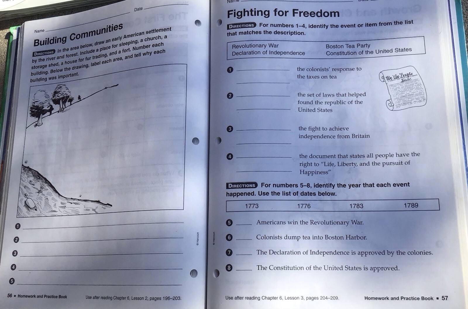 3rd Grade 3 Social Studies Teacher Editions Tests Student Homeschool Bundle
