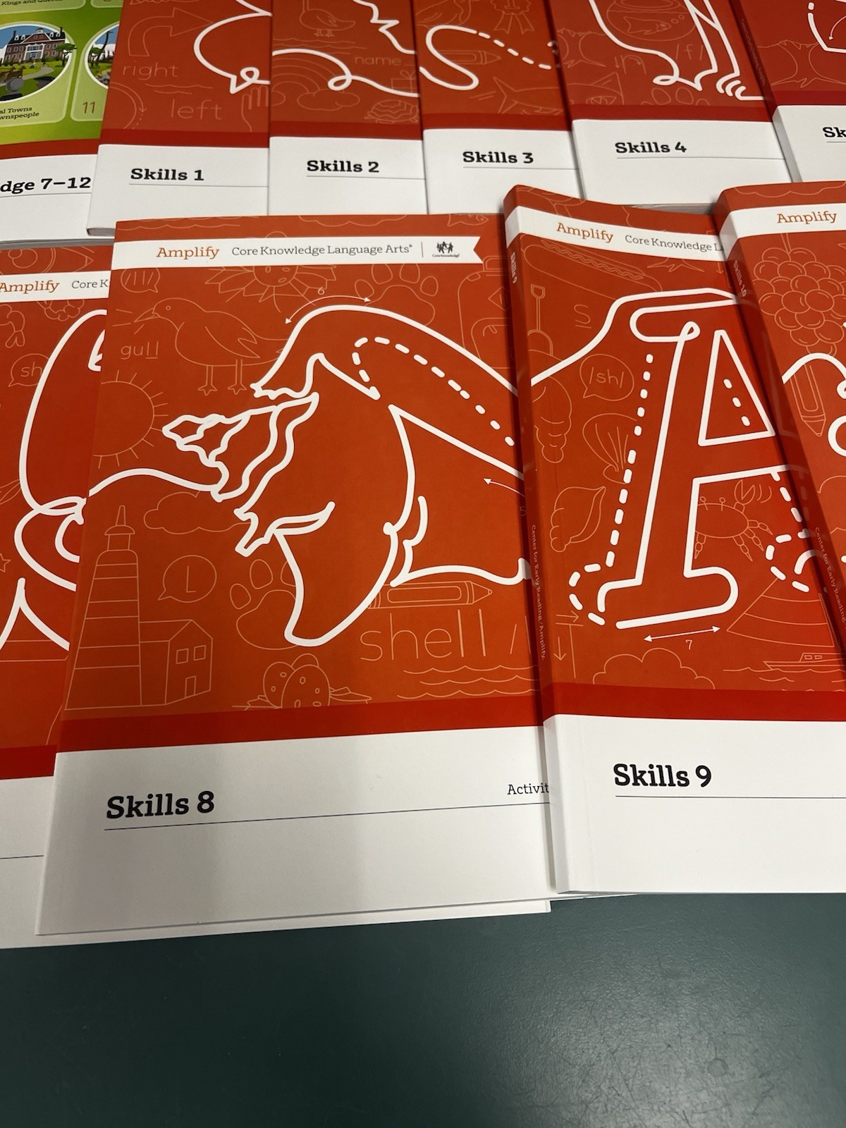 CKLA Amplify Skills Workbooks 1-10 Kindergarten Knowledge 1-12 Student Workbooks