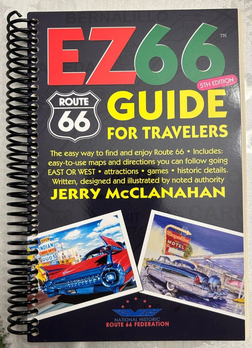 Route 66 EZ 66 Guide for travelers 6th Edition Brand New 2026 McClanahan