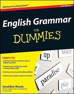English Grammar For Dummies by Geraldine Woods
