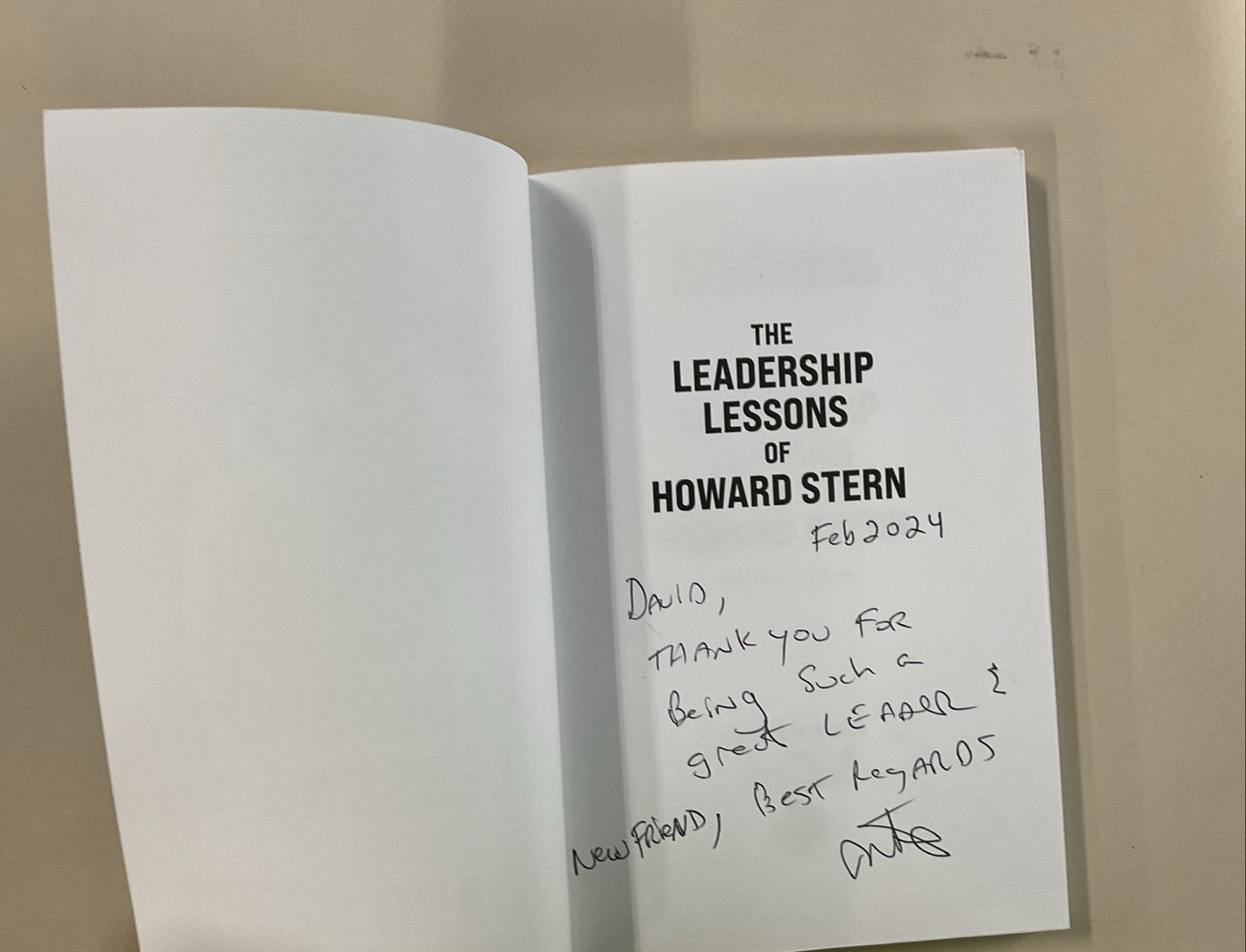 Leadership Lessons of Howard Stern by Michael Kublin SC 2023 Best Seller Publish