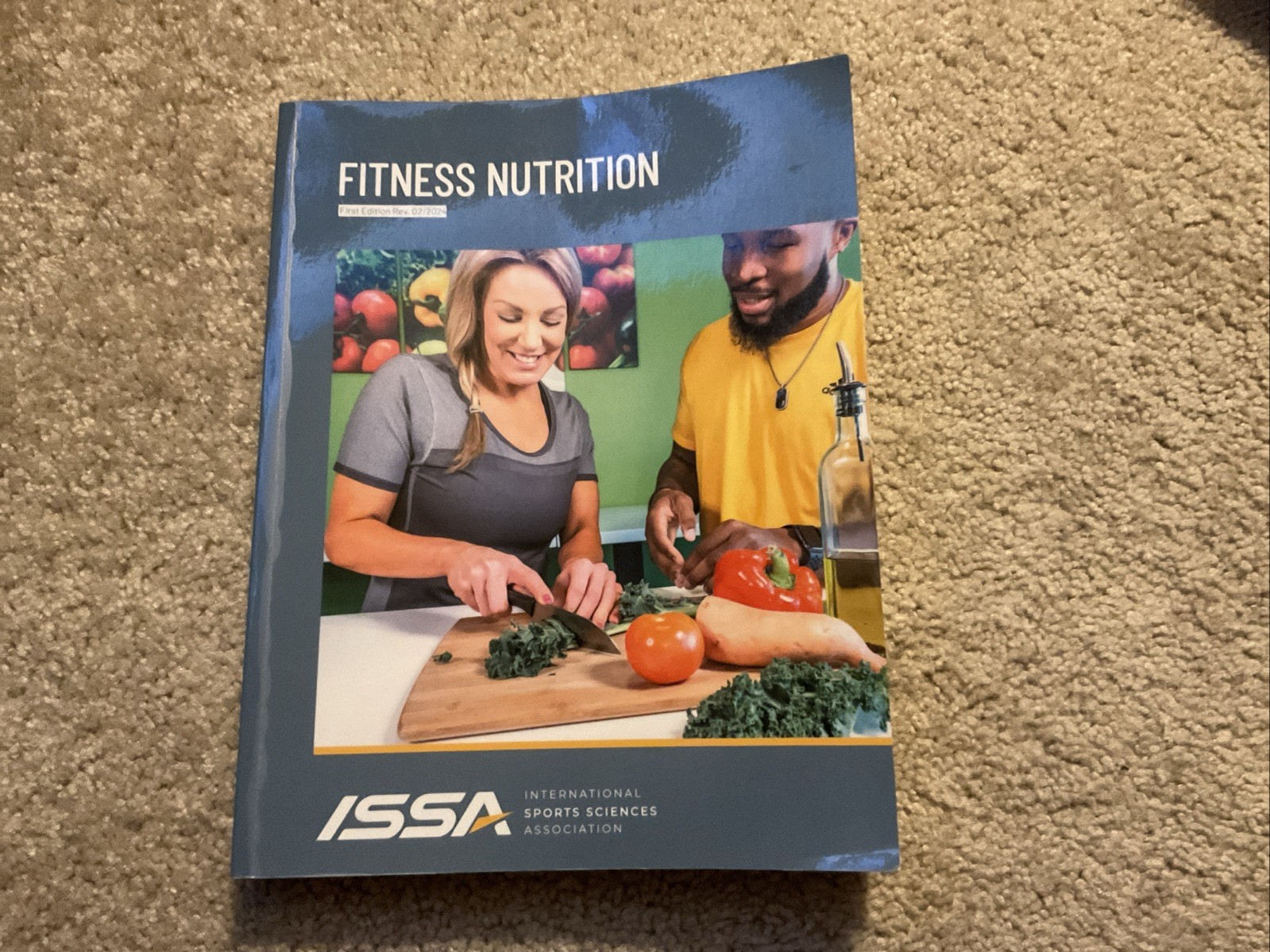ISSA Fitness Nutrition Paperback – First Edition Rev 02/2024 – READ DESCRIPTION