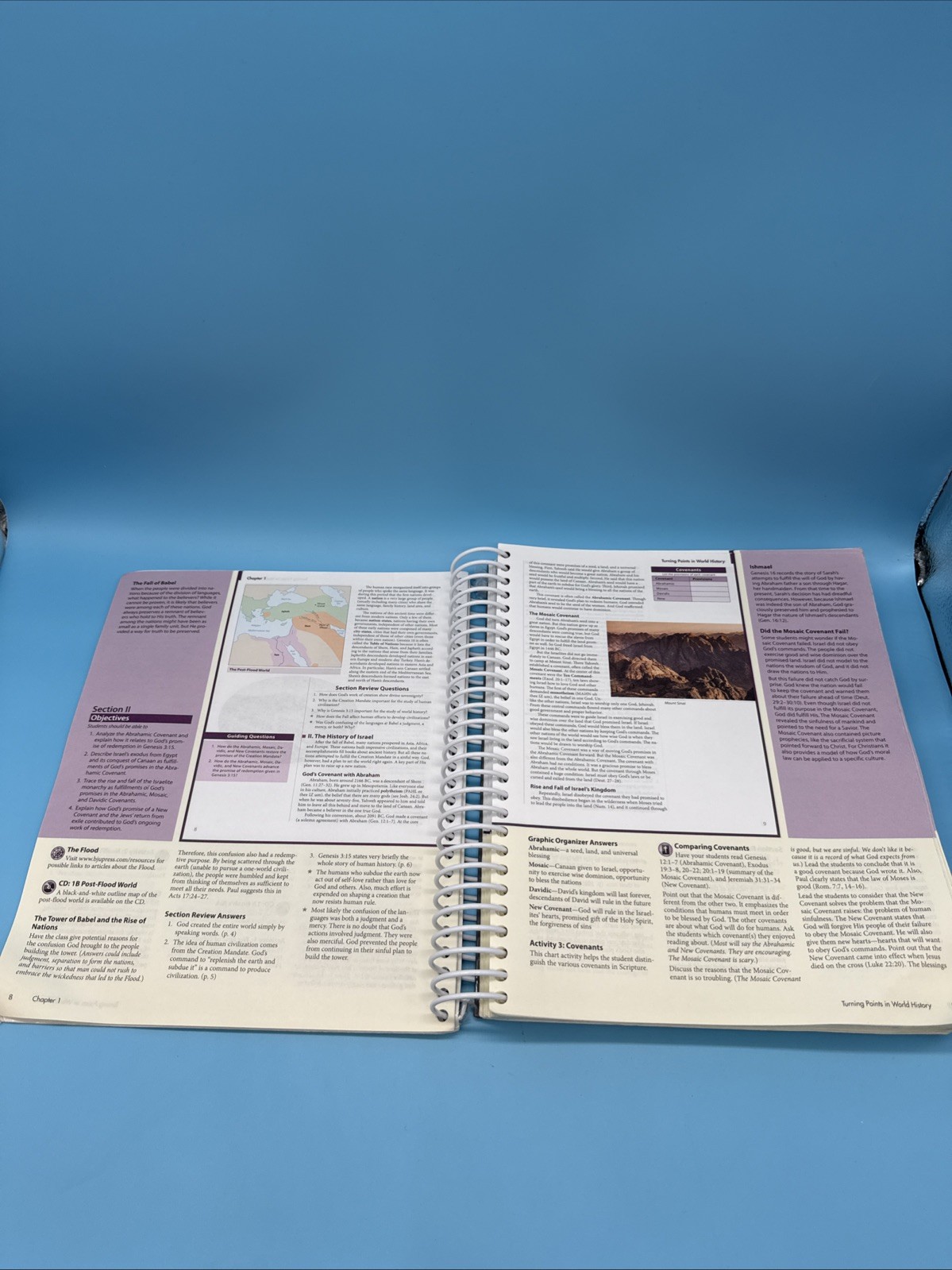 Bob Jones World Studies Set- Text & Activities w Teachers, 7th Grade History