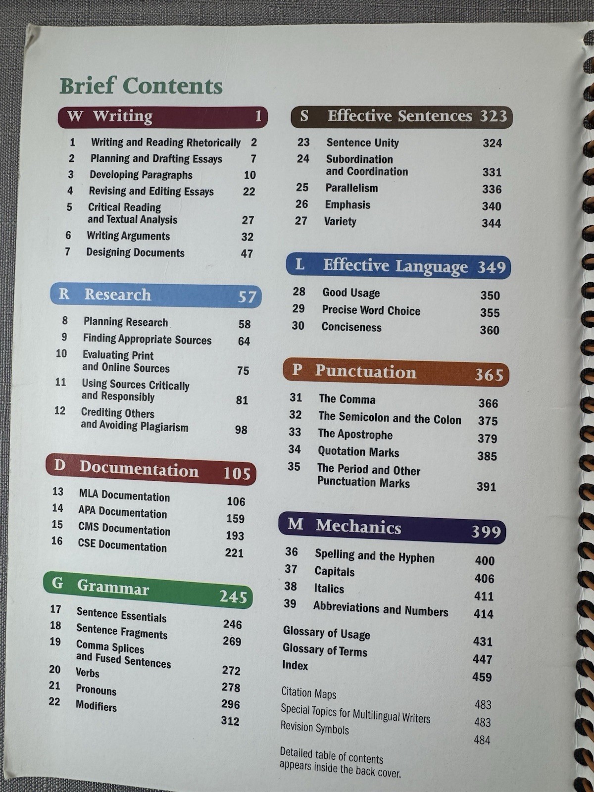 Harbrace Essentials, Spiral – Spiral-bound, by Glenn Cheryl Gray