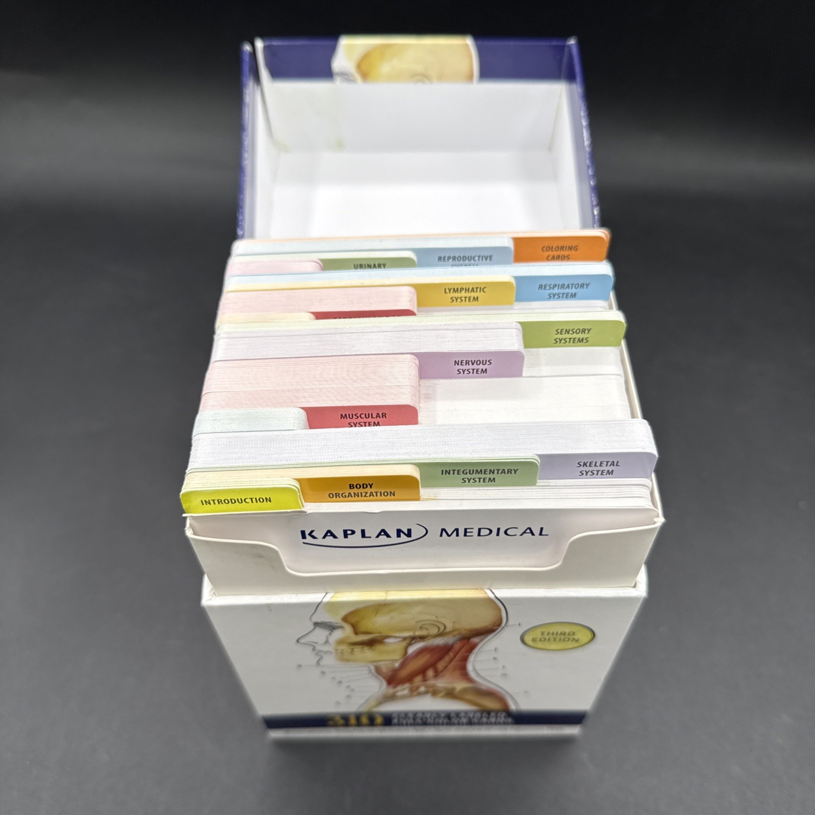 Anatomy Flashcards by Joanne Tillotson 2017 Cards Flash Cards Kaplan Medical