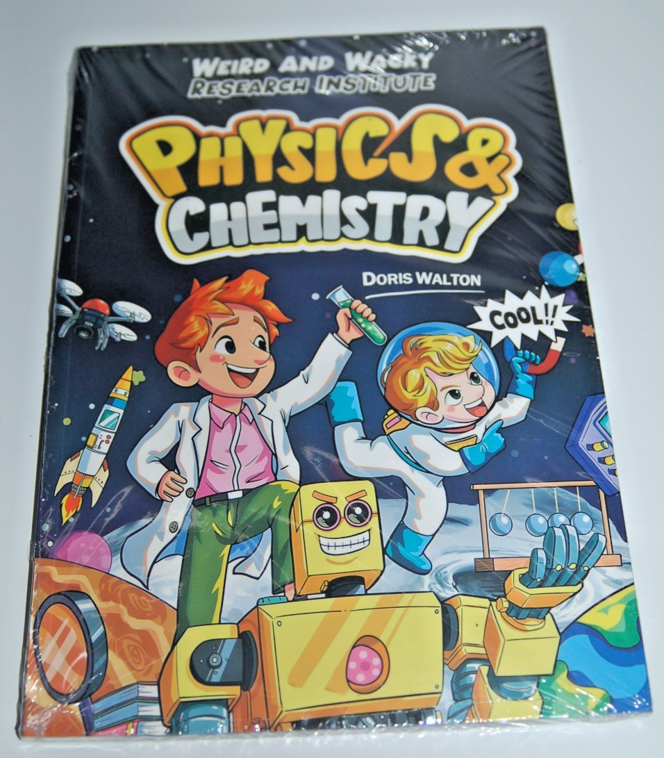 Comic Format Physics & Chemistry – Weird & Wacky Research Institute Doris Walton
