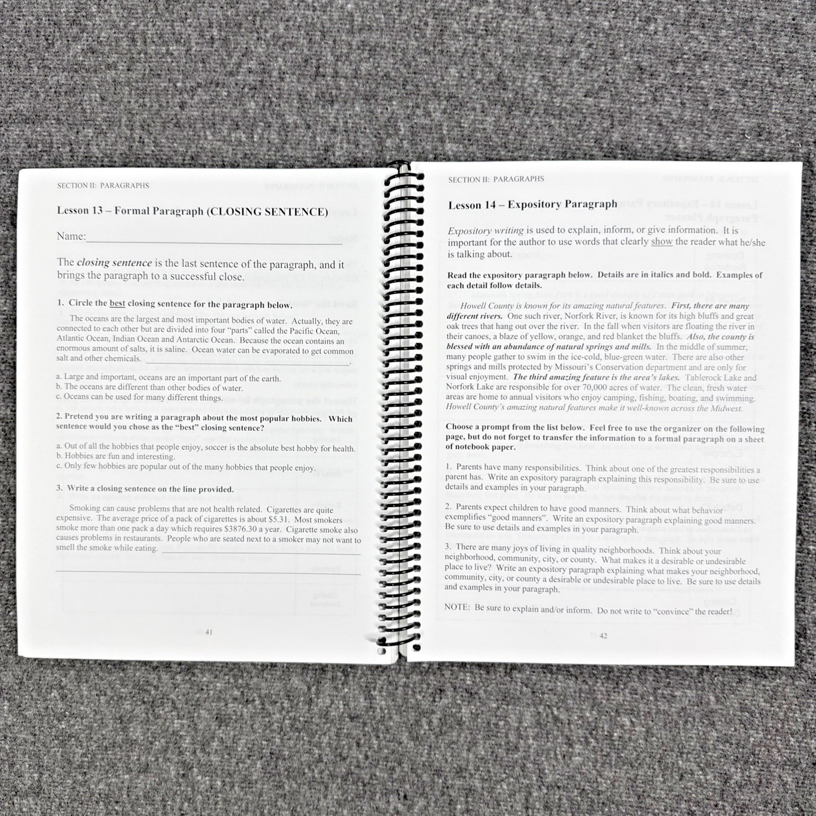 Essentials in Writing 8 Student book w/ Answer Key, 4 DVDs Matthew Stephens 2019