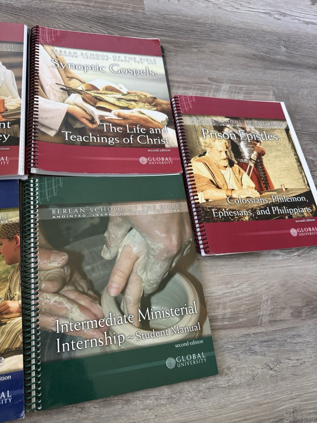 Lot Of 7 Berean School Of The Bible Study Books Synoptic Gospels Ethics