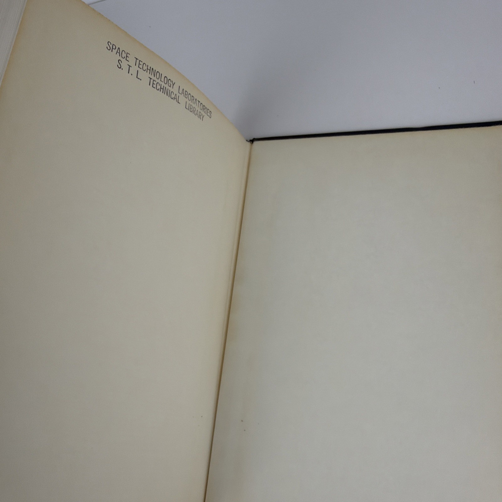 Calculus Vol 2 Apostol 1st Ed 1962 2nd Print Space Tech Labs STL Library History