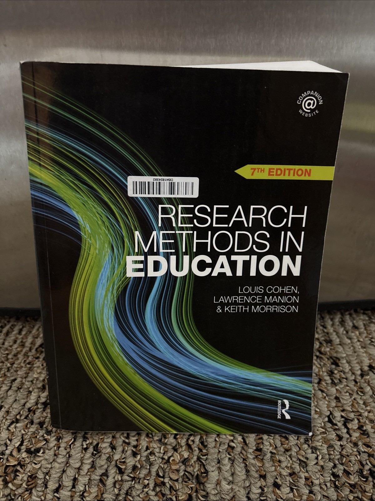 Research Methods in Education- K. Morrison, L. Cohen & L. Manion 2011, Paperback