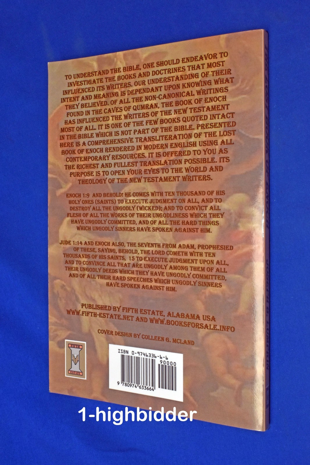 Lost Book of Enoch Lumpkin 2011 Complete Transliteration Fallen Angels Nephilim