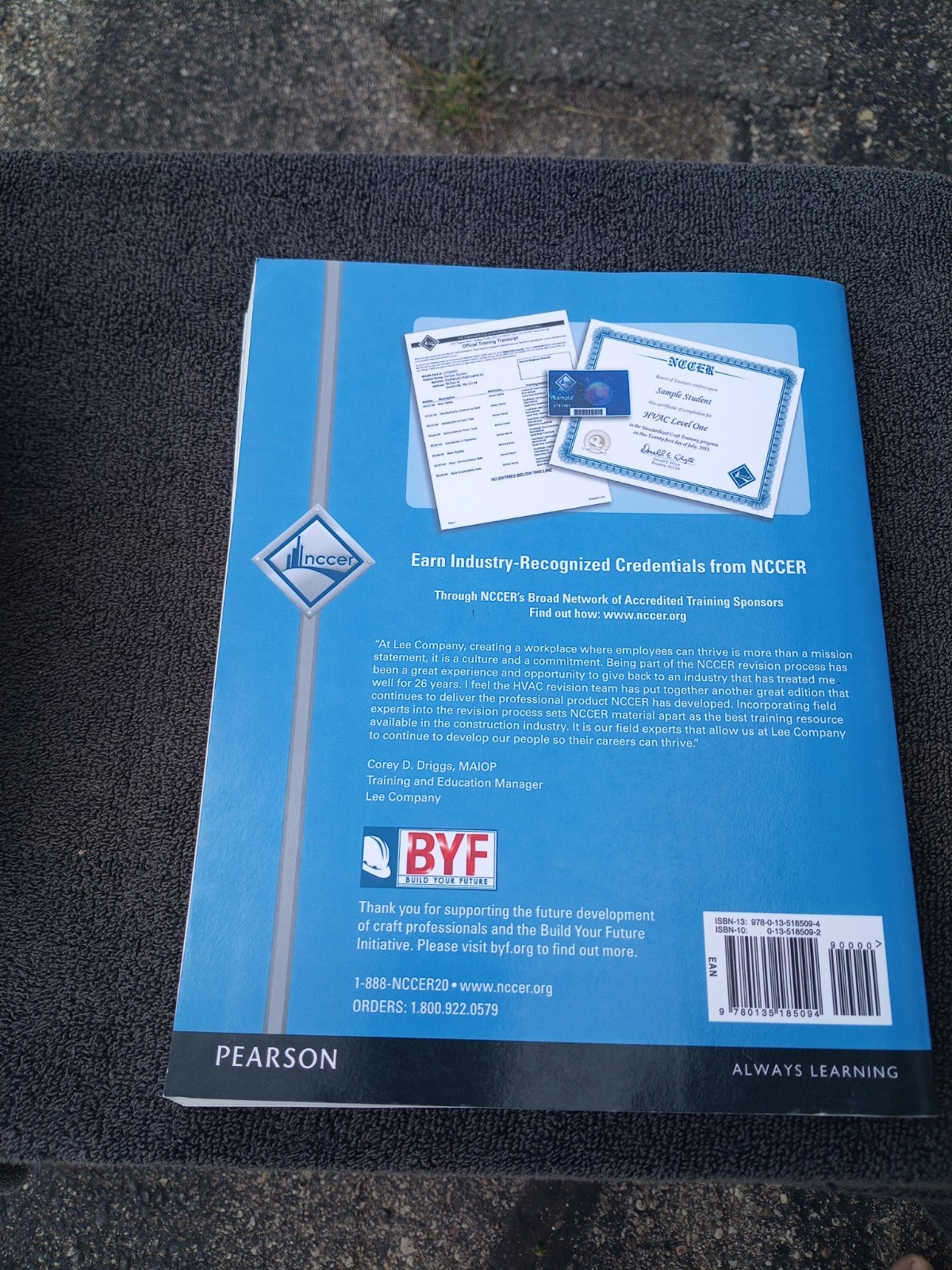 Heating Ventilating Air Conditioning Level 1 Trainee Guide Exc Cnd SC CLEAN Page
