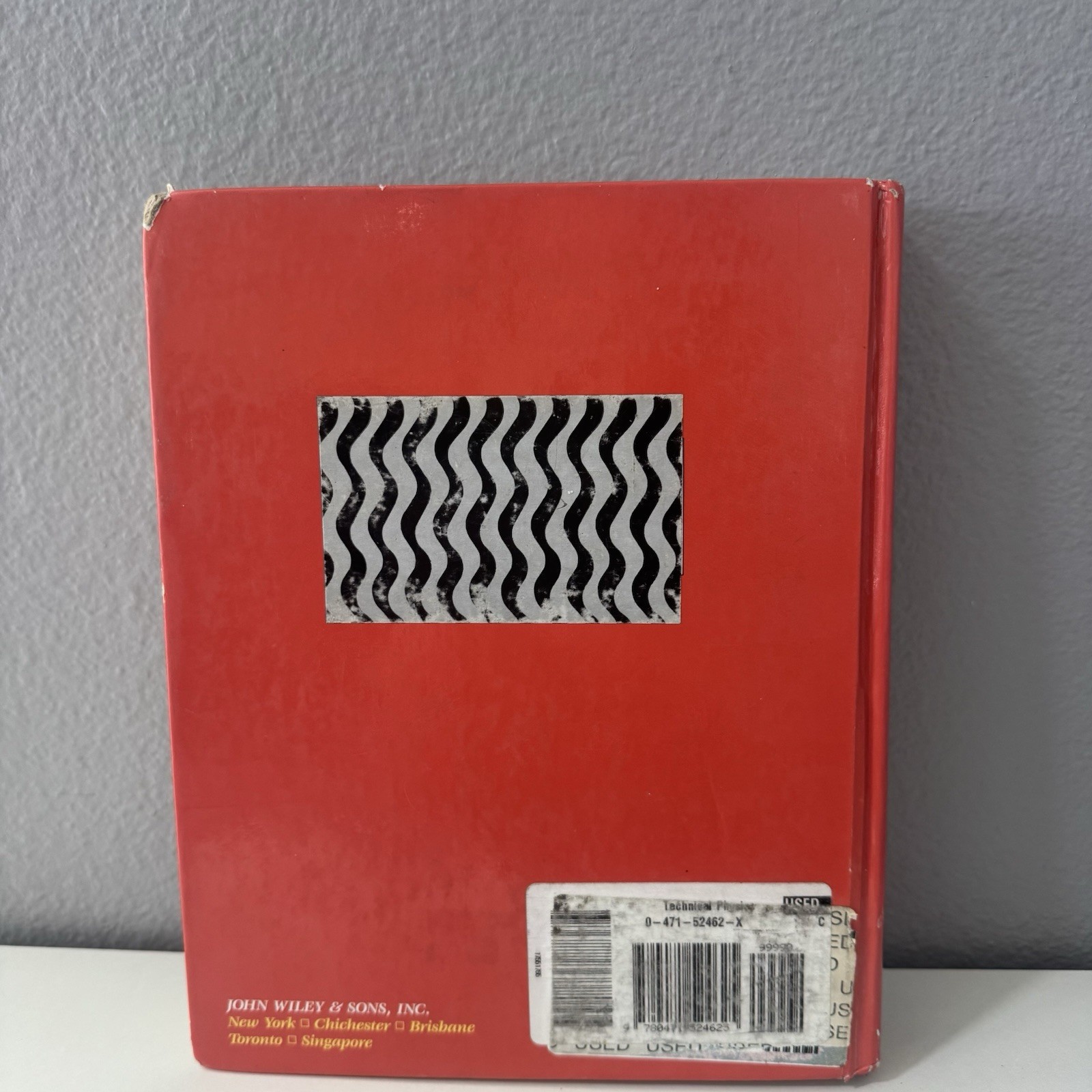 Technical Physics 4th Edition Hardcover Textbook (1996) Bueche & Wallach