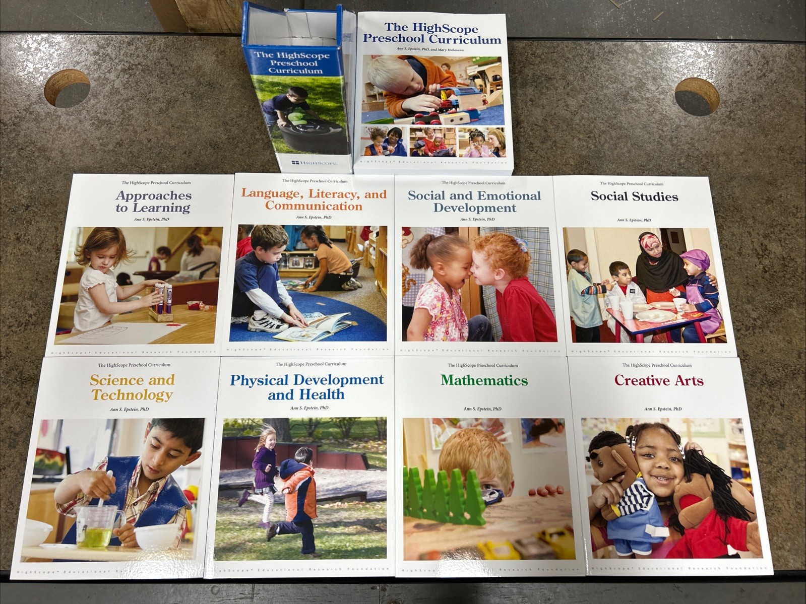 The HighScope Preschool Curriculum Box Set Product No. P4002SET