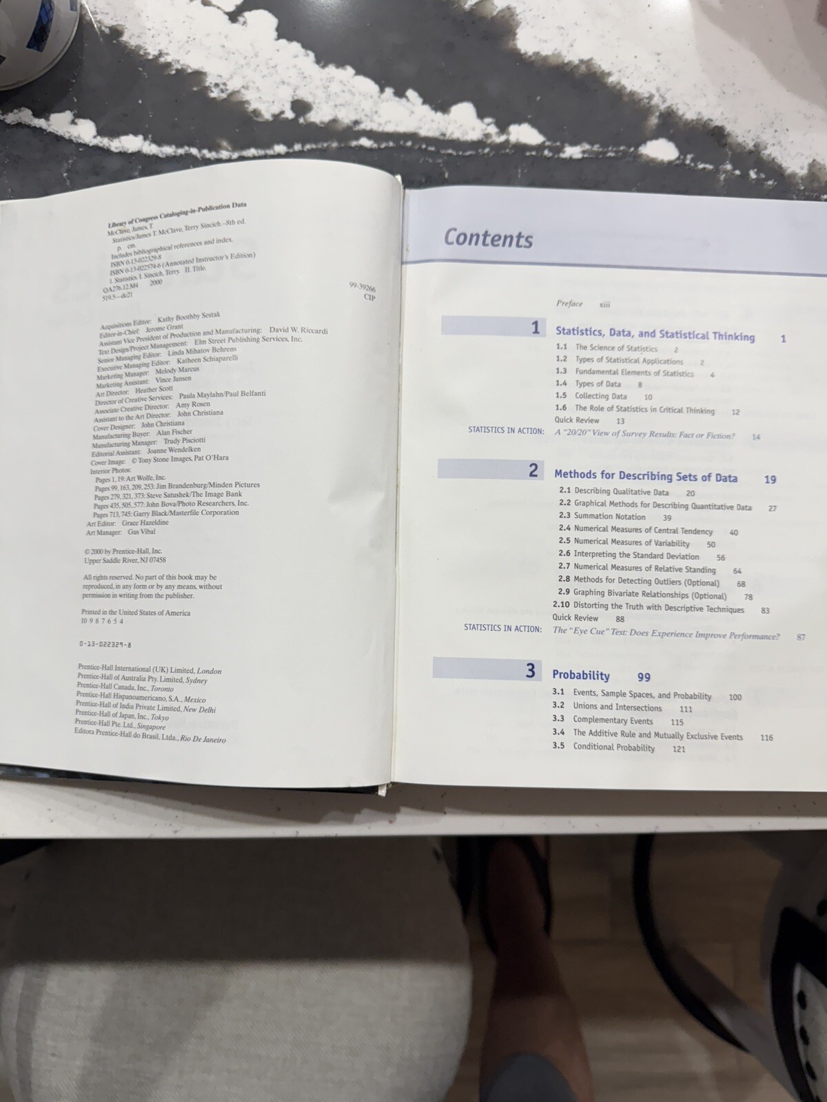 Statistics (8th Edition) by James T. McClave; Mendenhall; Terry Sincich Hardback
