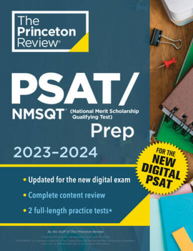 Princeton Review PSATNMSQT Prep, 2023-2024: 2 Practice Tests Review – GOOD