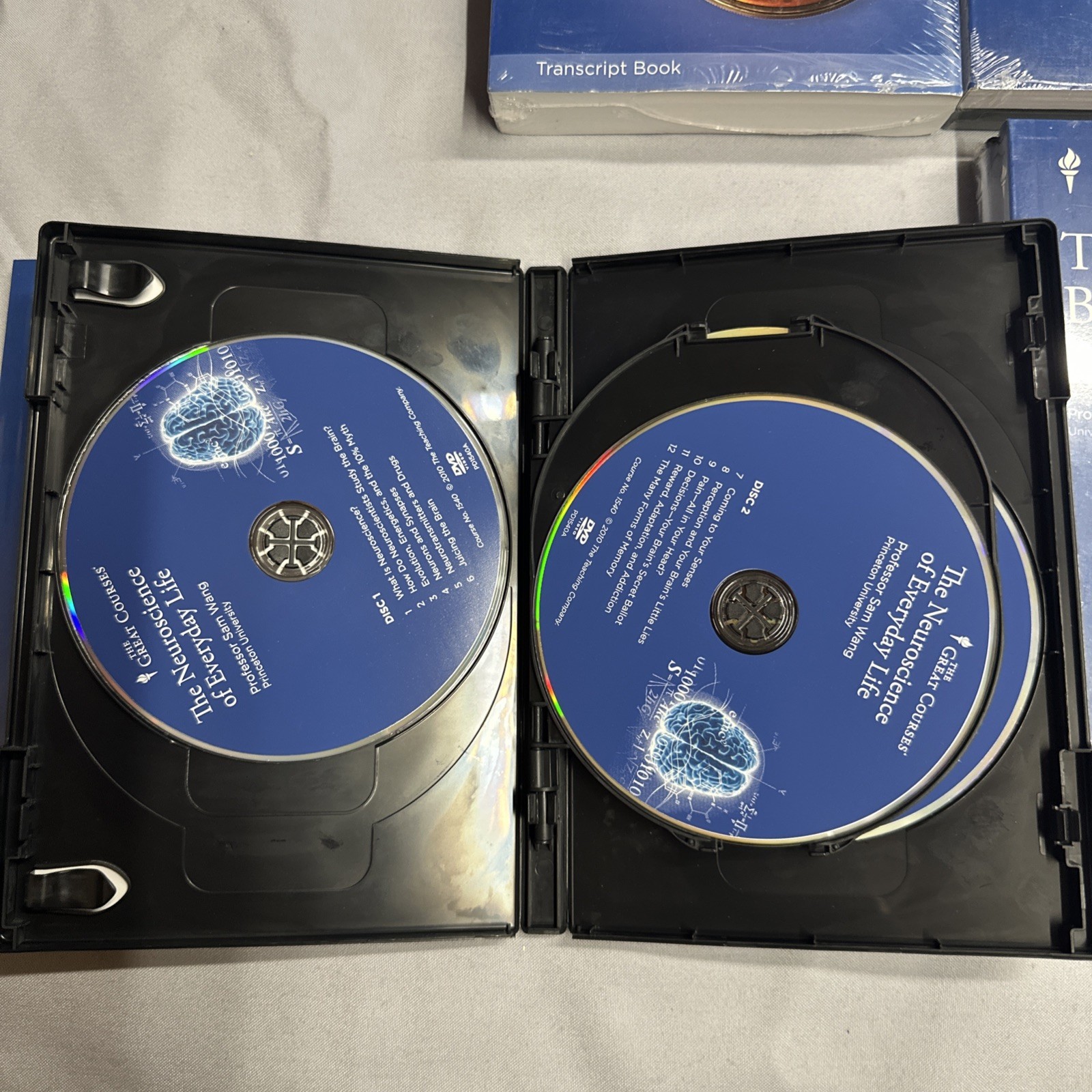 Great Courses Science Mathematics DVD & Book Lot 5 Psychology Brain Behavior